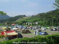 고성, 전국 캠핑족들 캠핑 천국 당항포로 집결