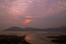 순천만에서 해돋이 보며 추억을 낚는다