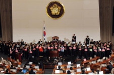 새해예산안 292조8천억원 규모 국회 통과