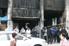 마산시 남성동 소재 모텔 화재 2차 현장감식