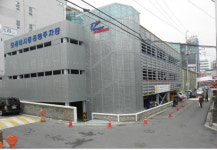 모래내시장 주차장 완공