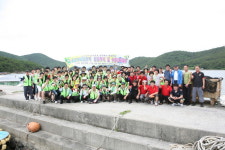 청정해안 용호마을 (사)경남환경연합 통합창원시 첫 정화활동 펼쳐!