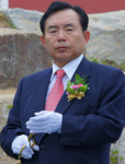 1115공병단 189공병대대 시행 나라사랑 보금자리 사업 2호점 준공식 이인제 의원 기념 테이프 컷팅 기념촬영
