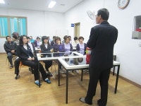 경주 동부119센터, 관내 요양병원 화재예방 간담회