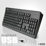 아이락스 KR-6220 USB 방식 키보드 출시