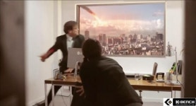 지구 종말 앞에서 당신의 모습은? LG전자 4K UHD TV 몰래카메라 영상 공개