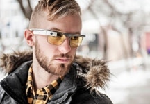 시력 나쁜 구글 글래스 사용자를 위한 도수 렌즈/안경테 출시