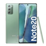 갤럭시노트20 미스틱 그린은 4G LTE 전용 색상