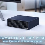 기가웨이브, 엔비디아 빌드 어 클로 행사에서  기가바이트 AI TOP ATOM 실물 전시, 시스템 구축 상담 및 예약 판매 진행