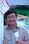 금민 전 대통령 후보 “민주주의는 촛불혁명”