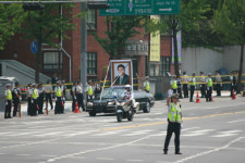 경복궁으로 들어오는 운구차