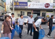 용인시 수지구, 죽전1동 노인회분회 정화 활동 나서