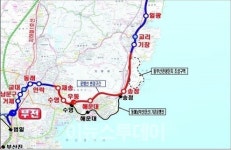 코레일, 동해남부선 안락~기장구간 운행선 변경