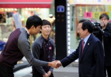 전대후문 찾은 강운태 광주시장