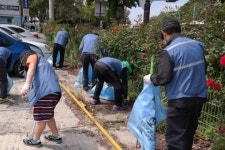 울산 한우리 자율방범대, 환경정비 활동 실시