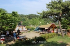 장성 홍길동테마파크 야영장과 오토캠핑장, 휴가철 맞아 인기