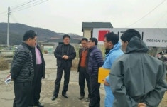 용인시 포곡읍이장협의회, 구제역방역초소 격려방문