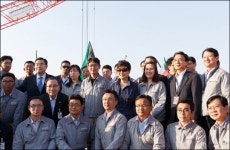 박 대통령, 우리 기업이 건설 중인 세계 최장 해상교량 방문