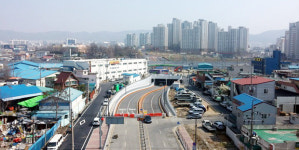 성남지하차도 우선 개통