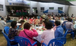 용인시 기흥구 상하동, 어버이날 경로잔치 성료