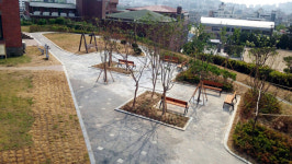 청주시, 일신여고 학교 공원화 사업 완료