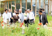 파주시, 심학산 돌곶이꽃마을 정원투어링 개최