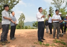 이교범 시장, 덕풍근린공원 준공 전 현장 점검 나서