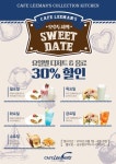 평일 오후 디저트와 음료를 30% 할인하는 카페리맨즈