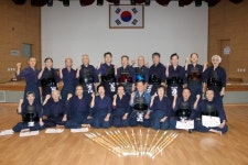 빛고을노인건강타운 검도반 기본기 단체전 우승