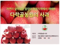 직거래 다락골 농원, 추석맞이 14일부터 7종류 사과 본격 판매