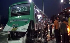 강서구 버스 사고…사망자 발생한 22번 버스 참혹한 현장