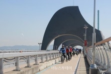 하대성 익산지방국토청장, 영산강 친수시설 점검