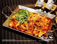 명품 토핑 떡볶이, 낙지대학 떡볶이꽈가 뜬다