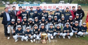 서석초, KIA타이거즈기 호남지역 초교 야구대회 우승
