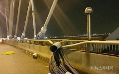 서해대교 화재로 안전점검, 서평택IC-송악IC 양방향 교통 통제