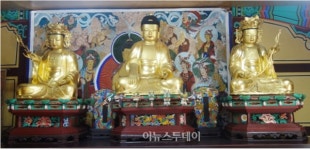 진도 쌍계사 목조삼존불좌상·복장유물 보물 지정 추진