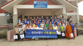 금강보청기, 라오스 루앙프라방 주립병원서 청력검사 실시