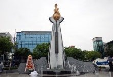 군포시, 항일 시민 독립만세운동 기념탑 제막