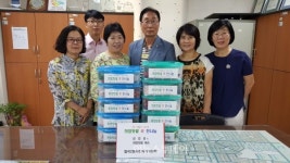 광산구 월곡2동 주민자치위, 텃밭 채소 나눔