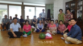 광산구 중복 맞아 곳곳서 삼계탕 잔치