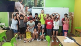 섬마을 어린이들 신안영어체험센터 여름방학 캠프