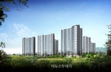 의왕 장안지구 파크푸르지오 평균 3.90대 1로 1순위 청약 마감