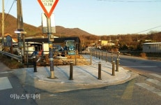 용인시, 초등학교 주변 안전···도로 선형 개선