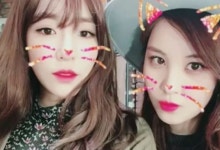 소녀시대 서현·티파니, 꽃냥이로 변신