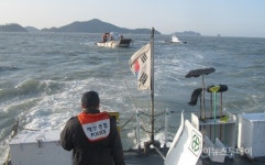 완도해경, 노화인근 해상서 화재선박 구조
