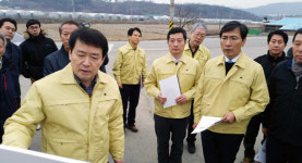 안희정 지사 철새 이동경로 인근 농장 특별 방역