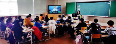대전둔산서, 1일교사…교통사고 예방 수업 진행