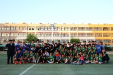 안산 그리너스 FC, 학생들의 환대 속 중앙중학교 방문… 그린스쿨 실시
