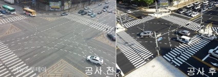 용인시, 수지이마트사거리 교통체계 개선