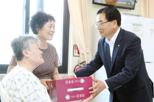 [포토] 박수범 대덕구청장, 보훈병원 방문…국가유공자 건강 기원